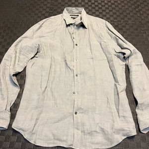Banana Republic 100% Linen Camden fit long sleeve shirt